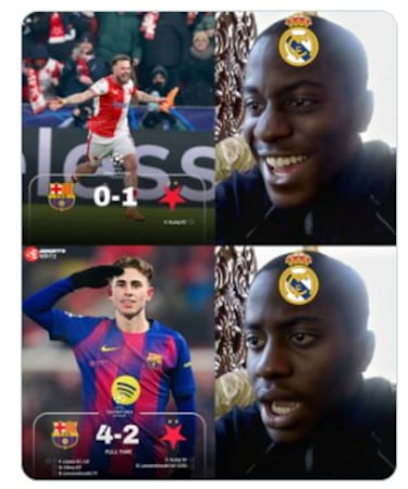 Los mejores memes de la jornada de Champions League 