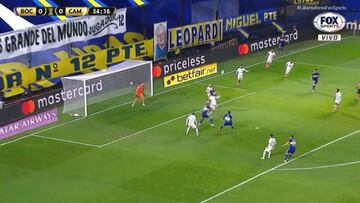 Polémico gol anulado a Boca tras revisión en el VAR