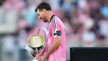 Asistencias de locura de Messi para De Paul y Allende que le dieron el campeonato a Miami