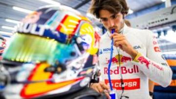 ENFADADO. La gran calificaci&oacute;n de Sainz se qued&oacute; sin premio.
 