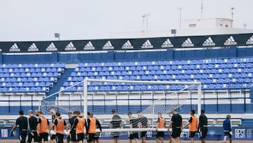 Entrenamiento del Marbella