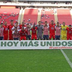 El emotivo minuto de silencio previo a los juegos de Liga MX