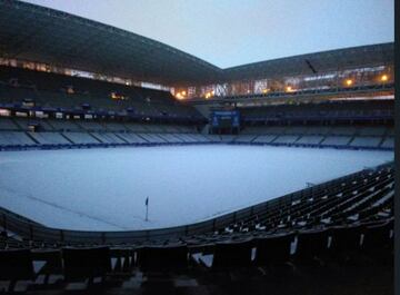 The 'Beast from the East' leaves its mark on Spanish football