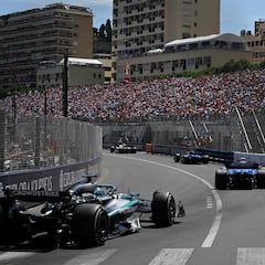 Sainz: “Se manipula la carrera, Russell estaba hasta los...”