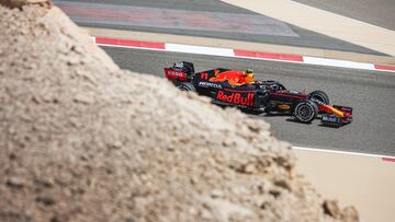 11 PEREZ Sergio (mex), Red Bull Racing Honda RB16B, action during the Formula 1 Pre-season testing 2020 from March 12 to 14, 2021 on the Bahrain International Circuit, in Sakhir, Bahrain - Photo Antonin Vincent / DPPI
AFP7
14/03/2021 ONLY FOR USE IN SPAIN
