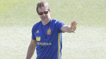 Saúl no se entrenó y Lopetegui mimó a los titulares en sus ligas