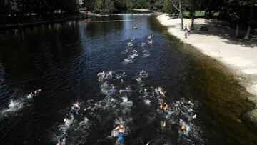 El Tri Cross de Navaluenga refresc¨® el inicio del verano