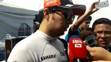 'Checo' Pérez después de la clasificación: “Mucha frustración, tenía un mejor auto”