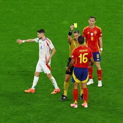 What are the suspension rules for yellow cards in Euro 2024?