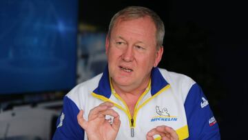 Pascal Couasnon, de Michelin, en Le Mans.