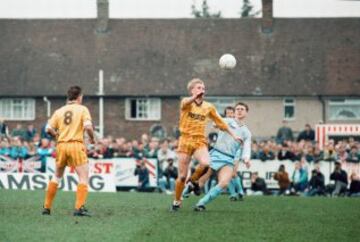 Coventry had won the FA Cup 19 months previously and were riding high in the old First Division ahead of their trip to non-league Sutton, who were managed by English teacher Barrie Williams. But Tony Rains and Matthew Hanlan scored to take Sutton into the