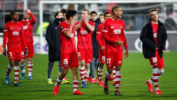 Jugadores del AZ Alkmaar.
