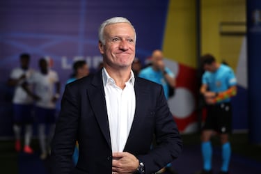 3,8 millones de euros cobra el seleccionador de Francia. Campeón del mundo (2018) y de la Liga de Naciones de la UEFA (2020-21) con 'Les Bleus'.