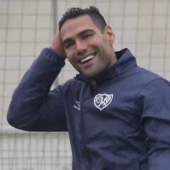 Rayo Vallecano retoma entrenamientos con Falcao