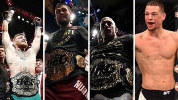La UFC descarta un torneo con McGregor, Khabib, GPS y D&iacute;az