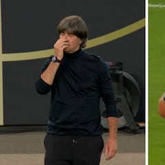 Lo del final es difícil de explicar: de un pelotazo que mosqueó al árbitro a Löw hurgándose