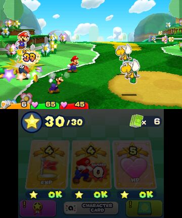 Captura de pantalla - Mario & Luigi: Paper Jam Bros. (3DS)