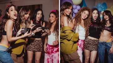 Shakira celebra fiesta de solteras con Danna Paola, Kenia Os y Belinda | Fotos
