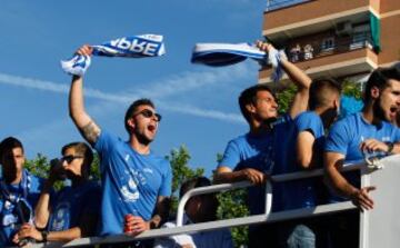 La fiesta del Leganés de Primera continúa