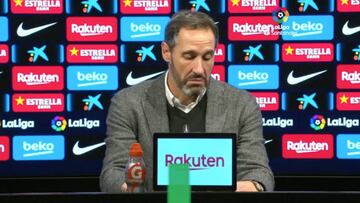 Vicente Moreno: "Parece que algunos jugadores están en una burbuja"