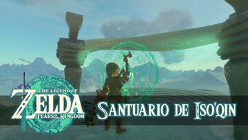 the legend of zelda tears of the kingdom nintendo switch guia santuario iso'qin