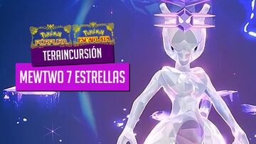 pokemon escarlata purpura teraincursion mewtwo 7 estrellas