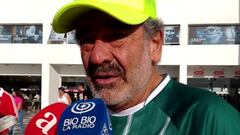 La alegría de Luksic tras la copa obtenida por el equipo de Vidal