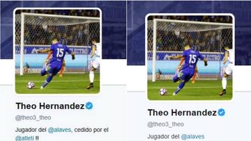 Theo ya no es del Atlético en Twitter... pero sí en Instagram