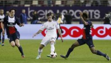 EL ÚLTIMO. Ancelotti hizo debutar a Jaime Romero en el amistoso en Doha contra el PSG y jugó 45’.