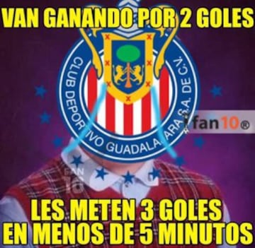 Los Memes no perdonan a Chivas tras perder con Chiapas