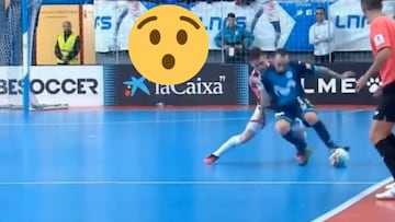 El regate de Ricardinho, miren  el pantalón del rival