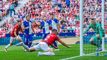 Nastasic marca gol en el Metropolitano al Atlético.