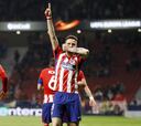 Atlético de Madrid aplasta al Lokomotiv en el duelo de ida