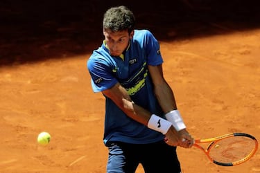 Bautista no puede con 35 aces de Karlovic; Ramos y Carreño, fuera; Almagro, contra Djokovic