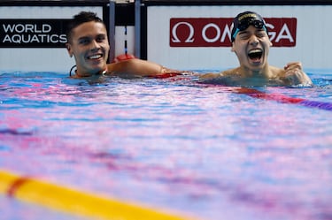 Popovici vuelve por sus fueros, Ledecky agranda su leyenda