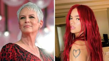 La reacción de Jamie Lee Curtis a la polémica portada editada de Karol G