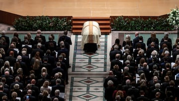 A White House official explained their absence as former presidents, vice presidents and senior lawmakers gathered to honor the longtime Republican VP.