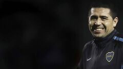 SAO PAULO, BRAZIL - JULY 03:  Argentinian Boca Juniors&#039; Juan Roman Riquelme gestures during a training session at Pacaembu stadium, on July 03, 2012 in Ibirapuera, Sao Paulo, Brazil.  Boca Juniors will face Brazilian Corinthians on July 4, in the Copa Libertadores final football match. (Photo by Buda Mendes/LatinContent/Getty Images)
 
 
 