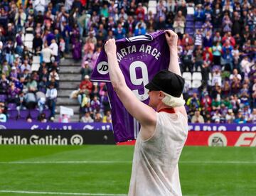 21/09/24  PARTIDO PRIMERA DIVISION 
REAL VALLADOLID - REAL SOCIEDAD 
MARTA ARCE HOMENAJE 