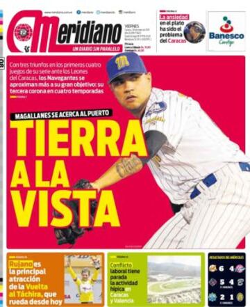 Portadas de la prensa mundial