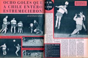 16-03-1963: U.de Chile 5 - Universidad Católica 3. El público asistente que vio al Ballet Azul coronarse campeón fue de 74.163 personas.