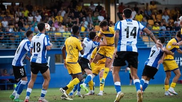El Alcorcón, en el arranque de esta temporada.