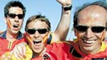 <b>ALIENTO EN LA GRADA. </b>Miles de aficionados españoles volverán a animar a la Selección desde la grada.