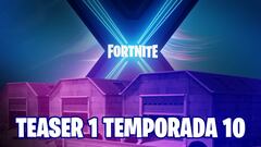 Fortnite Battle Royale: primer teaser de la Temporada 10