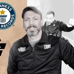 27 horas pegando a un saco: un Récord Guinness para ayudar