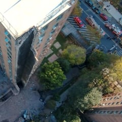 Explosión de gas provoca derrumbe parcial de un edificio en Nueva York