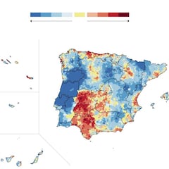 El mapa del cáncer de España y Portugal tiene sorprendentes patrones en los dos países