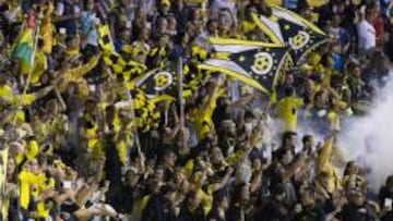 Los hinchas del Columbus Crew, uno de los equipos de la MLS que más suma seguidores.