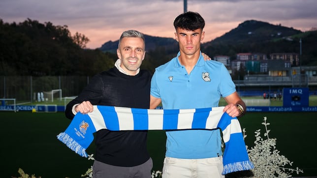 Gorka Carrera renueva con la Real Sociedad hasta 2030