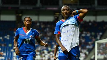 during the game Haiti vs Mexico (Mexican Womens National team), corresponding Group A of Concacaf W (Womens) Championship 2022, at BBVA Bancomer Stadium on July 07, 2022.

&lt;br&gt;&lt;br&gt;

durante el partido Haiti vs Mexico (Seleccion Nacional Femenil Mexicana), correspondiente Grupo A del Campeonato W (Femenino) de Concacaf 2022, en el Estadio BBVA Bancomer el 07 de julio de 2022.